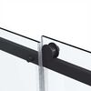 Душевой уголок Vincea Como Soft VSR-1CS9014CLB, 1400*900, черный, стекло прозрачное