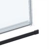 Душевой уголок Vincea Como Soft VSR-1CS1011CLB, 1100*1000, черный, стекло прозрачное
