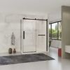 Душевой уголок Vincea Como Soft VSR-1CS1014CLB, 1400*1000, черный, стекло прозрачное