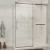 Душевой уголок Vincea Como Soft VSR-1CS8014CL, 1400*800, хром, стекло прозрачное