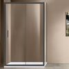 Душевой уголок Vincea Garda VSR-1G9013CLGM, 1300*900, вороненая сталь, стекло прозрачное