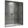 Душевая дверь ABBER Komfort AG93170B профиль черный 170х200
