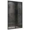 Душевая дверь ABBER Schwarzer Diamant AG30140B5 профиль черный 140х190