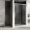 Душевая дверь ABBER Schwarzer Diamant AG30140MH профиль хром 140х195