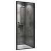 Душевая дверь ABBER Sonnenstrand AG04100B профиль черный 100х195