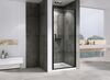 Душевая дверь ABBER Sonnenstrand AG04100B профиль черный 100х195