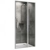Душевая дверь ABBER Sonnenstrand AG04130S профиль хром 130х195