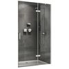 Душевая дверь ABBER Zart AG08100 профиль хром 100х195