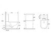 Унитаз ABBER Bequem AC1110 компакт белый, безободковый