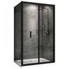 Душевой уголок ABBER Sonnenstrand AG07120B-S70B дверь складная 120х70