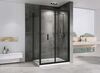 Душевой уголок ABBER Sonnenstrand AG07120B-S75B дверь складная 120х75