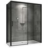 Душевой уголок ABBER Komfort AG93150B-S92B дверь раздвижная 150х90
