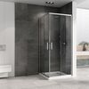 Душевой уголок ABBER Schwarzer Diamant AG020805 дверь раздвижная 80х80