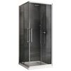 Душевой уголок ABBER Schwarzer Diamant AG02080H дверь раздвижная 80х80
