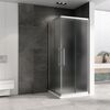 Душевой уголок ABBER Schwarzer Diamant AG02100MH дверь раздвижная 100х100