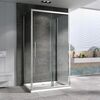 Душевой уголок ABBER Schwarzer Diamant AG30140H-S75-S75 дверь раздвижная 140х75
