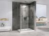 Душевой уголок ABBER Sonnenstrand AG04100C-S75 дверь распашная 100х75