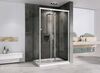 Душевой уголок ABBER Sonnenstrand AG07090-S75 дверь складная 90х75