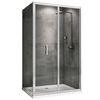 Душевой уголок ABBER Sonnenstrand AG07110-S80 дверь складная 110х80