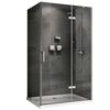 Душевой уголок ABBER Zart AG08100-S91 дверь распашная 100х90