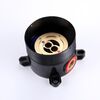 Смеситель ABBER Wasser Kreis AF8115B напольный для ванны, черный матовый
