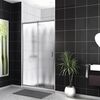 Душевая дверь BelBagno UNO-195-BF-1-120-CH-CR, стекло матовое, регулировка 118,8-121,2 см
