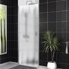Душевая дверь BelBagno UNO-B-1-80-CH-Cr, стекло матовое, регулировка 78,5-81,5 см