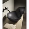 Раковина накладная HATRIA HAPPY HOUR A0Y1VF08 антрацит 40x40x15.5H
