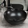Раковина накладная HATRIA HAPPY HOUR A0Y1VF02 черный матовый 40x40x15.5H
