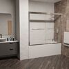 Шторка на ванну RGW SC-60, 150х150, стекло прозрачное