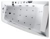 Акриловая ванна Gemy 170х130 G9056 O R с гидромассажем