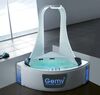 Акриловая ванна Gemy 151х151 G9069 K с гидромассажем