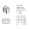 Тумба для раковины Caprigo Albion Concept 70 см 34022 цвет  ТР814