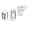 Комод Caprigo Albion Promo 33360R цвет B077