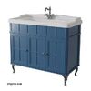 Тумба для раковина Caprigo Borgo 100 см 33414 цвет B136