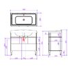Тумба для раковина Caprigo Borgo 100 см 33414 цвет B177
