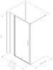 Душевой уголок Allen Brau Priority 100x100 3.31005.BA + 3.31020.BA серебро браш
