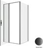 Душевой уголок Allen Brau Priority 100x90 3.31030.BBA + 3.31045.BBA черный браш