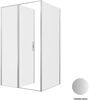 Душевой уголок Allen Brau Priority 120x100 3.31008.BA + 3.31020.BA серебро браш