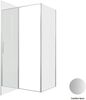 Душевой уголок Allen Brau Priority 120x80 3.31008.BA + 3.31014.BA серебро браш