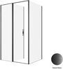Душевой уголок Allen Brau Priority 120x80 3.31009.BBA + 3.31015.BBA черный браш