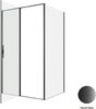 Душевой уголок Allen Brau Priority 120x80 3.31009.BBA + 3.31015.BBA черный браш