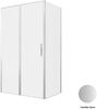 Душевой уголок Allen Brau Priority 120x80 3.31032.BA + 3.31041.BA серебро браш
