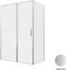 Душевой уголок Allen Brau Priority 140x80 3.31035.BA + 3.31041.BA серебро браш