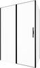 Душевой уголок Allen Brau Priority 140x90 3.31012.BBA + 3.31018.BBA черный браш