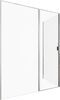 Душевой уголок Allen Brau Priority 160x100 3.31038.BA + 3.31047.BA серебро браш