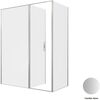 Душевой уголок Allen Brau Priority 160x80 3.31038.BA + 3.31041.BA серебро браш