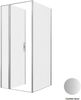 Душевой уголок Allen Brau Priority 90x100 3.31026.BA + 3.31047.BA серебро браш