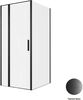 Душевой уголок Allen Brau Priority 90x100 3.31027.BBA + 3.31048.BBA черный браш
