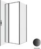 Душевой уголок Allen Brau Priority 90x80 3.31027.BBA + 3.31042.BBA черный браш